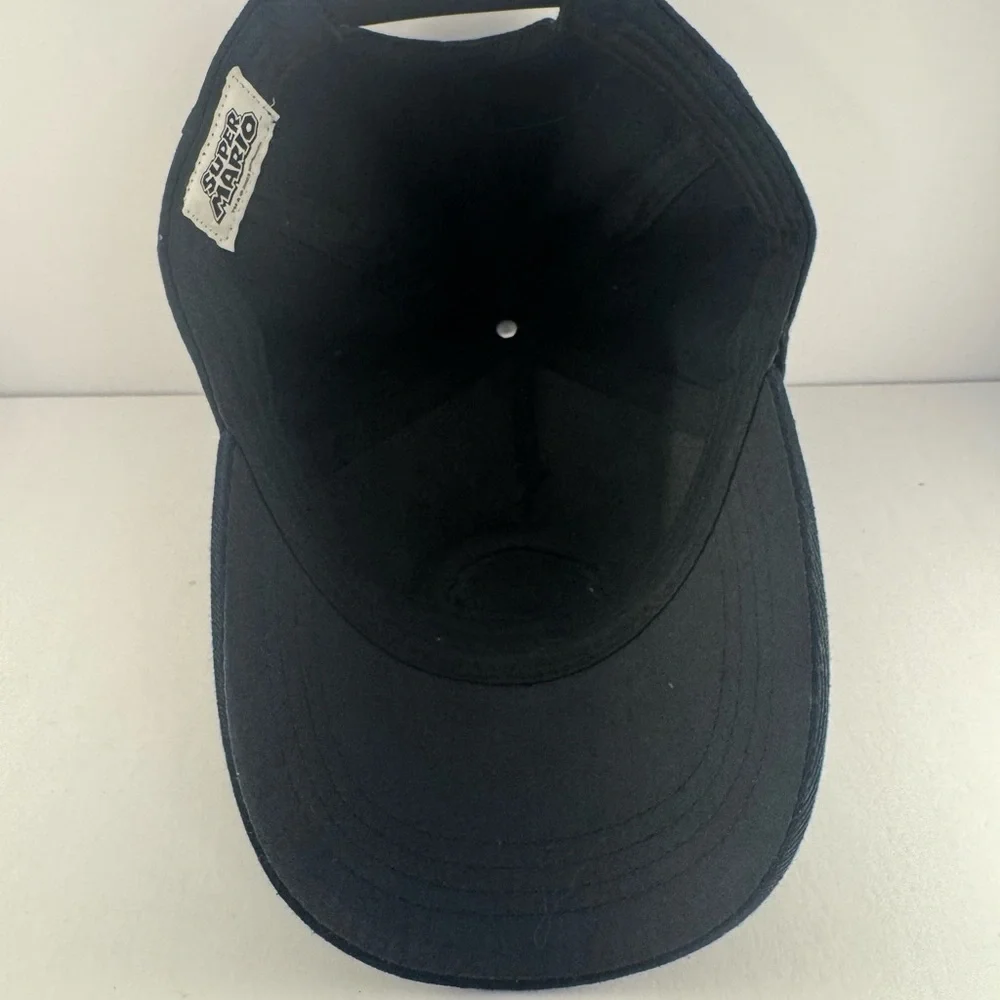 Nintendo Super Mario Bros. Black Baseball Hat 2023 Snap back OSFM - Picture 6 of 6